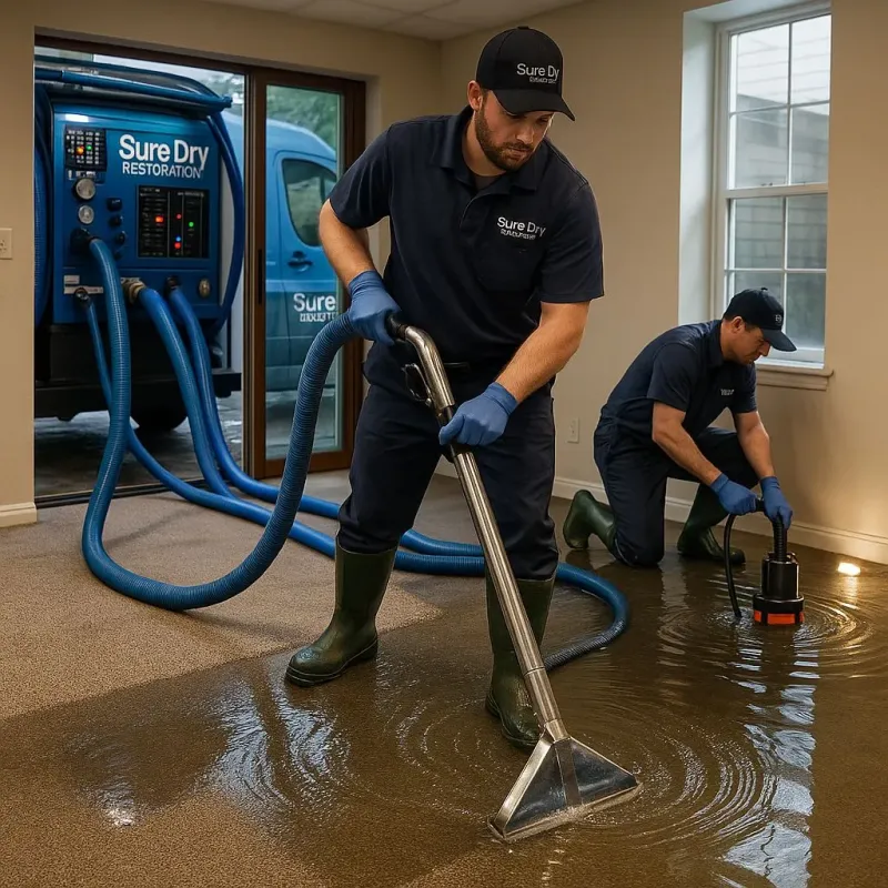 Water Extraction and Removal process in Moundridge, KS